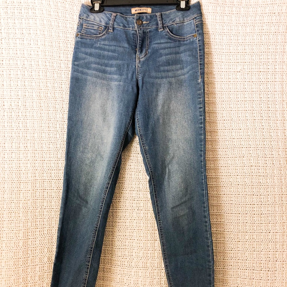 Medium Wash Skinny Jeans